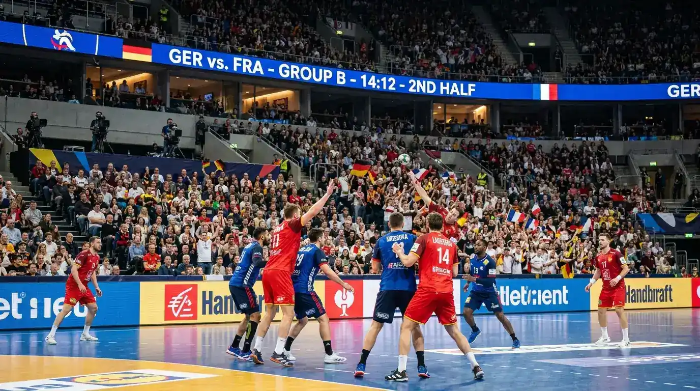 Мач от груповата фаза на EHF Шампионска лига по хандбал